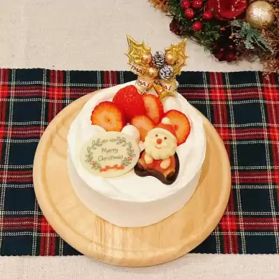 2023年クリスマスケーキ【No.1】ノエル（ホワイト・チョコ）
