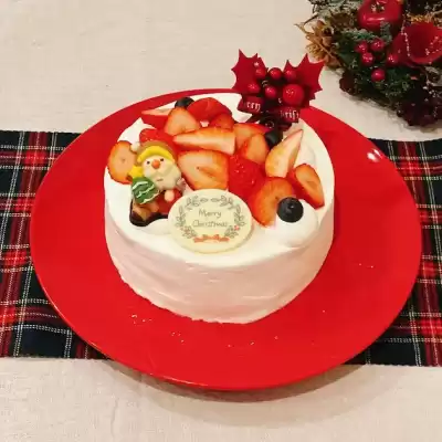 2023年クリスマスケーキ【No.2】ホワイトクリスマス