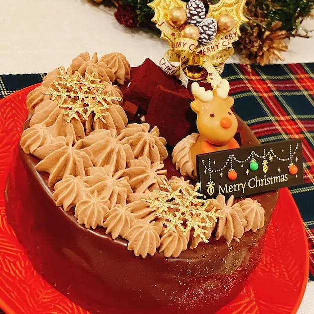 2023年クリスマスケーキ【No.3】チョコレートクリスマス(1)