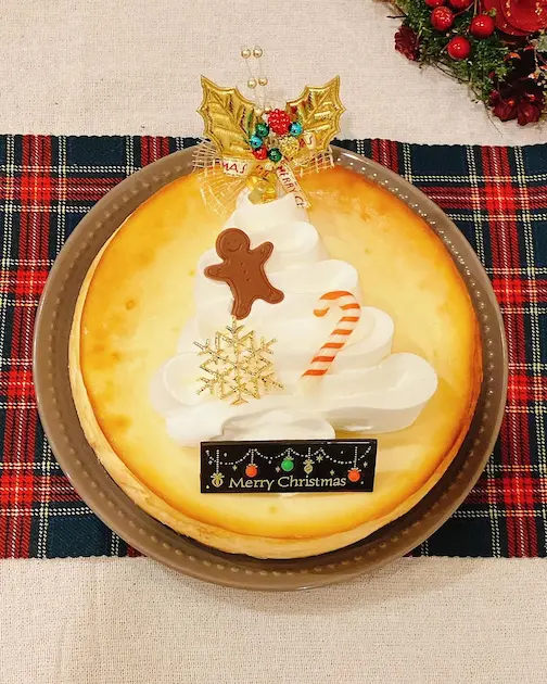 2023年クリスマスケーキ【No.4】チーズケーキ